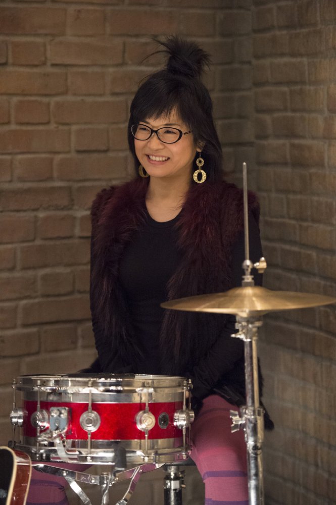keiko agena play drums